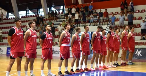 Basketboll: Shqipëria U-18, triumf me 39 pikë diferencë