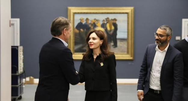 Ministrja për Evropën dhe Punët e Jashtme, Elisa Spiropali ishte në takimin me Komitetin për Punët e Jashtme të Parlamentit danez në Kopenhagë.