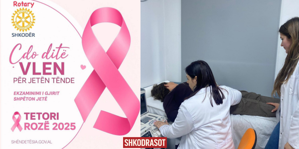 Kanceri i Gjirit / Neser vizita dhe ekzaminime falas për vajzat dhe gratë në Anën e Malit