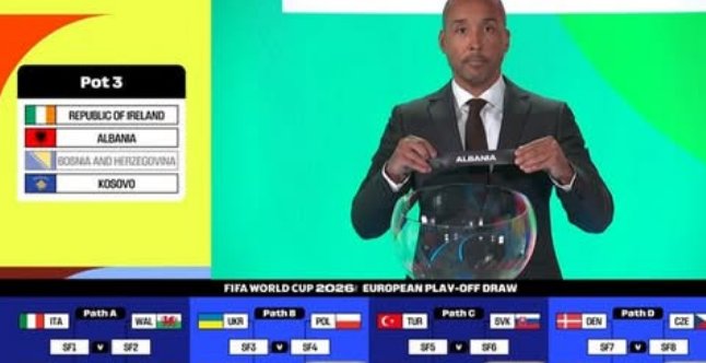 Kombëtarja shqiptare dhe Kosova mësojnë kundërshtarët për në fazën e “play off” të Botërorit.