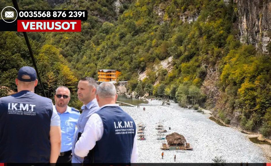 Bashkia aksion edhe ne lumin e Shales. Zbret IKMT dhe policia: Evidentim dhe prishje e ndertimeve pa leje
