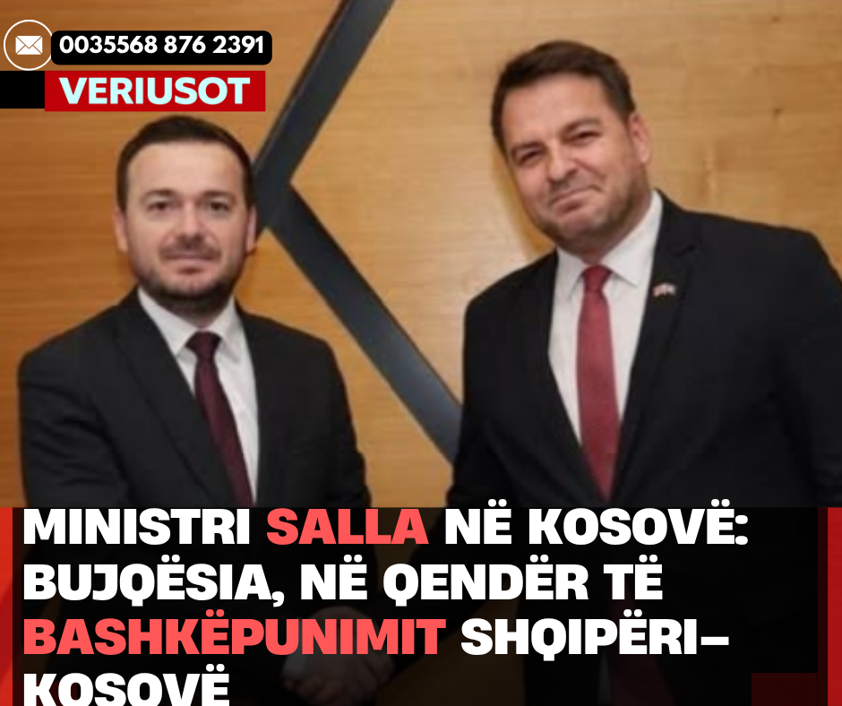 Ministri Salla në Kosovë: bujqësia, në qendër të bashkëpunimit Shqipëri–Kosovë
