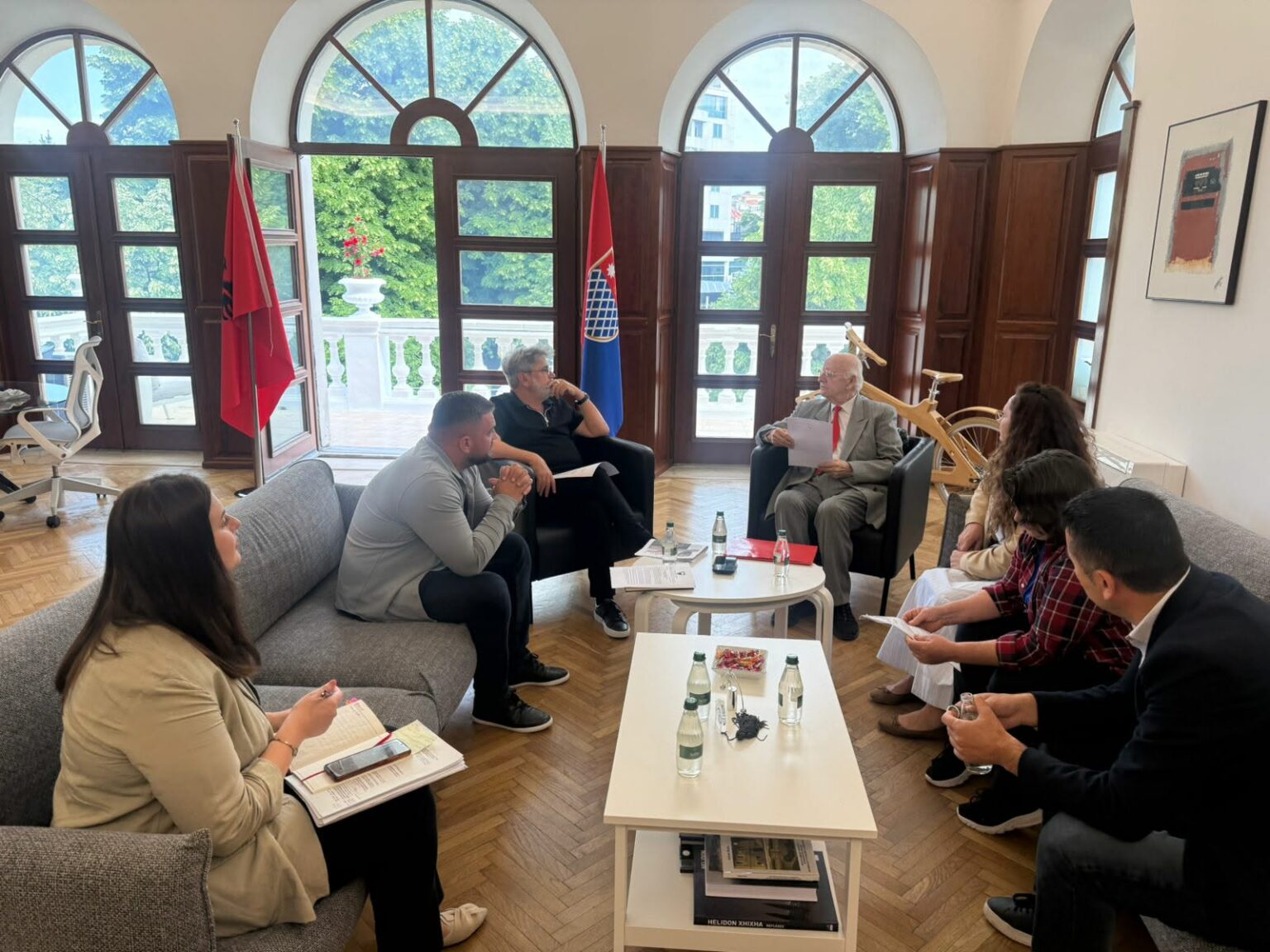 “Rruga e Dukagjinit, pronat, Paketa e Maleve” Shoqata “Dukagjini” takim me Becin