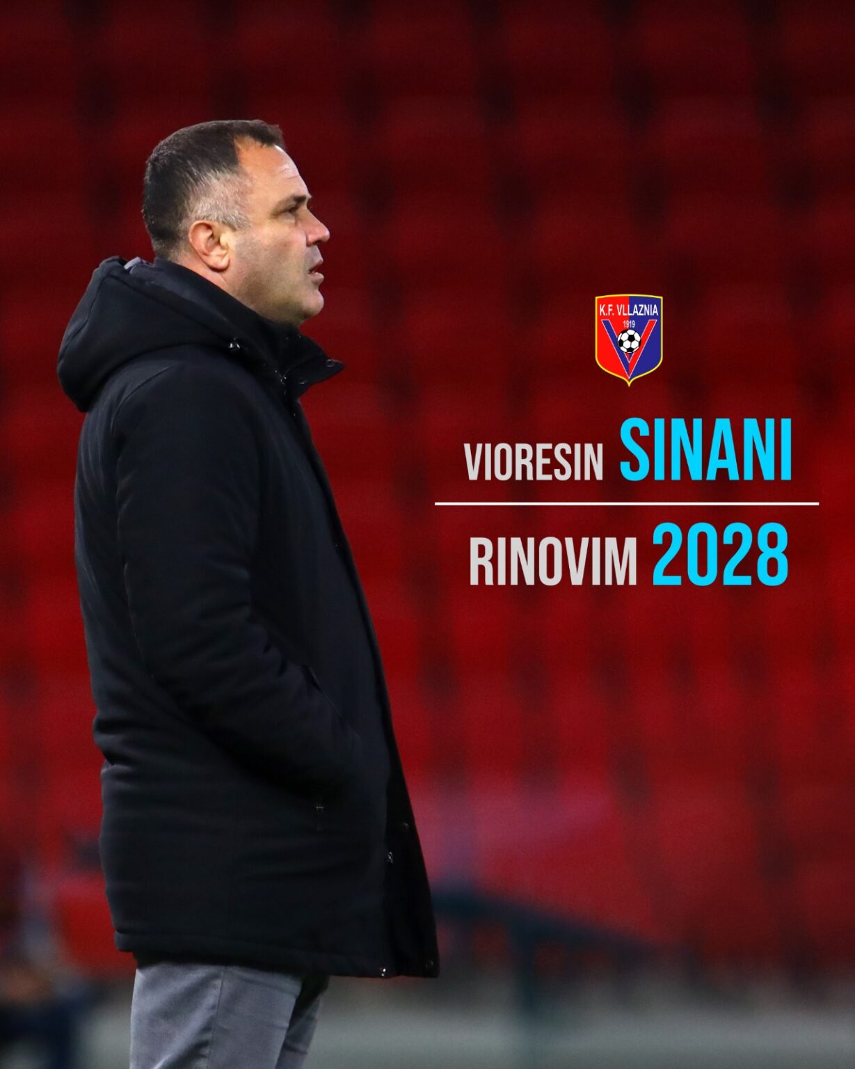Pas Edi Martinit, Vllaznia rinovon edhe me drejtorin sportiv Vioresin Sinani